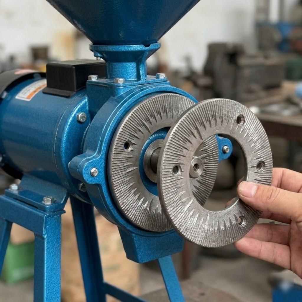 5.79 Inch Dry Grain Grinding Machine Plates Commercial 2 Grinding Disc