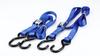 Kijima Transporter Universal Blaues Pack Spanngurte, 25x1800mm, Schnalle, 2, 303-0142