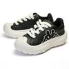 Kappa Back-To-Back Comfortable Feel Soft Upper Fashion Trend Slip-Resistant Durable Low-Top Casual Shoes Women Casual Shoes Black White K0E45CC00F-990