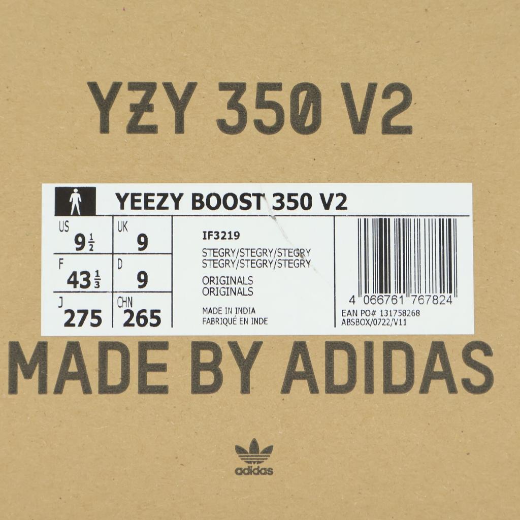 IF3219 adidas YEEZY Boost 350 V2 Steel Grey (Men's)