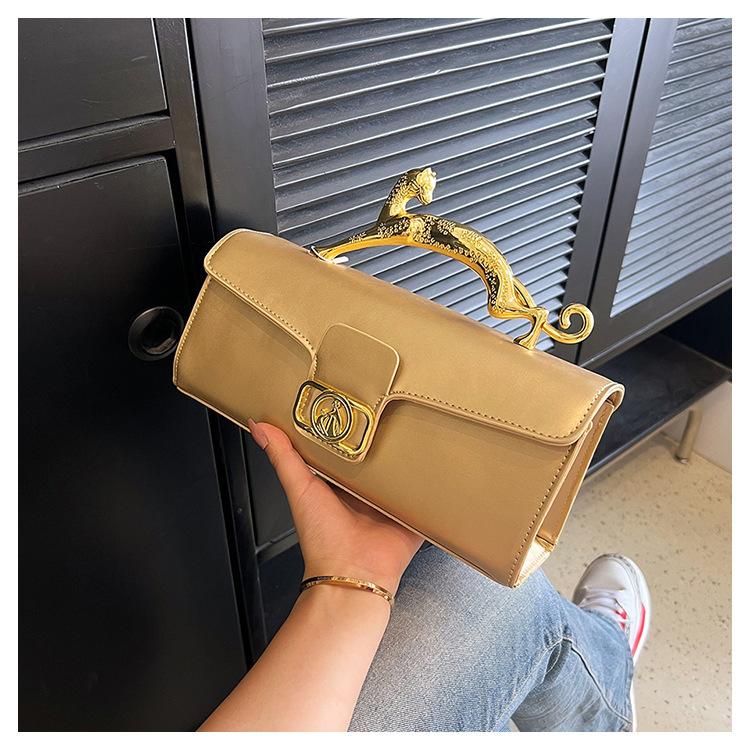 Všestranná špičková malá čtvercová taška pro nošení přes jedno rameno nebo crossbody