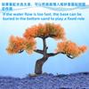 Artificial Pine Bonsais Aquariums Ornament Natural Lookings and Easily Maintenance Landscape for Fishtanks Enthusiasts