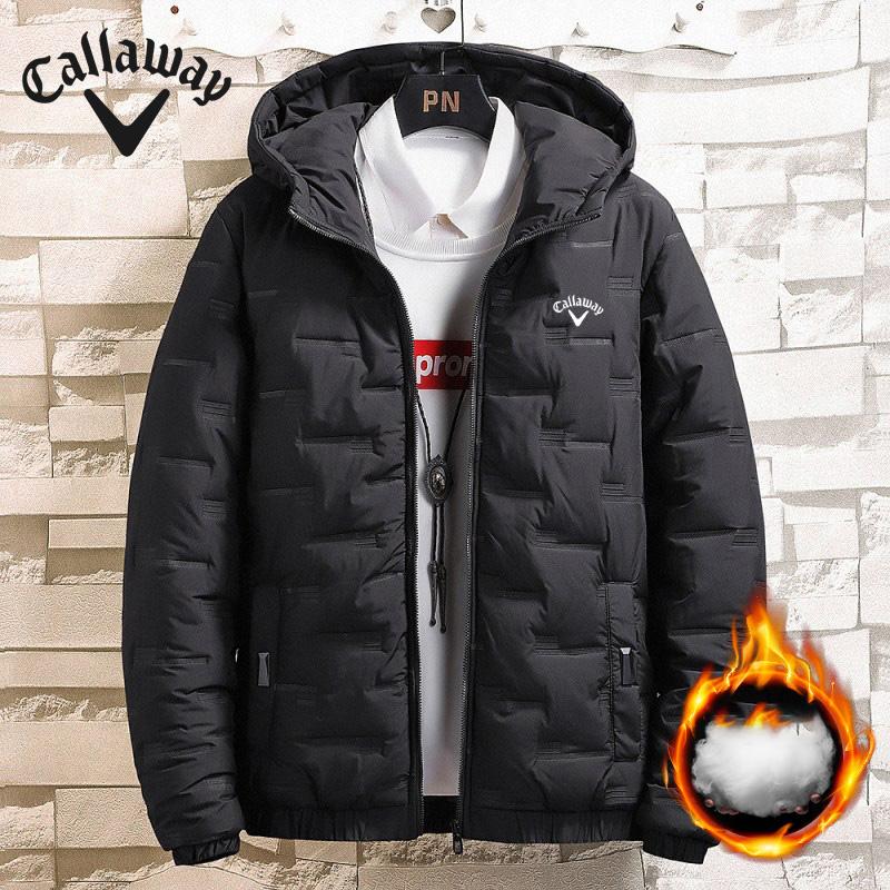 

Callaway Новая мужская вышитая куртка для гольфа на молнии Куртка для активного отдыха на открытом воздухе XS