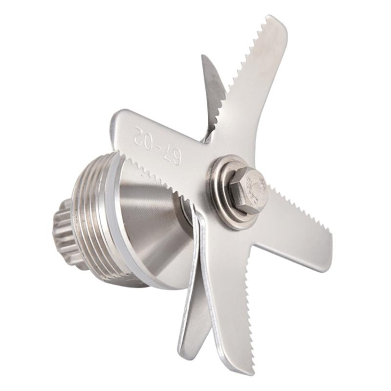 Practical Blender Blade Replacement Food Grade Stainless Steel Precise Fit Enhancing Grinding Efficiency Sharpful Edge