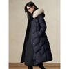 JOOZE ANNAKO New Chinese Style Frog Button Waist-Cinched Goose Down Jacket
