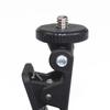 Screen Mount Clamp Clip For Monitors Camera Fill Light & Webcam Stand With Standard 1/4 Screw Universal Connector