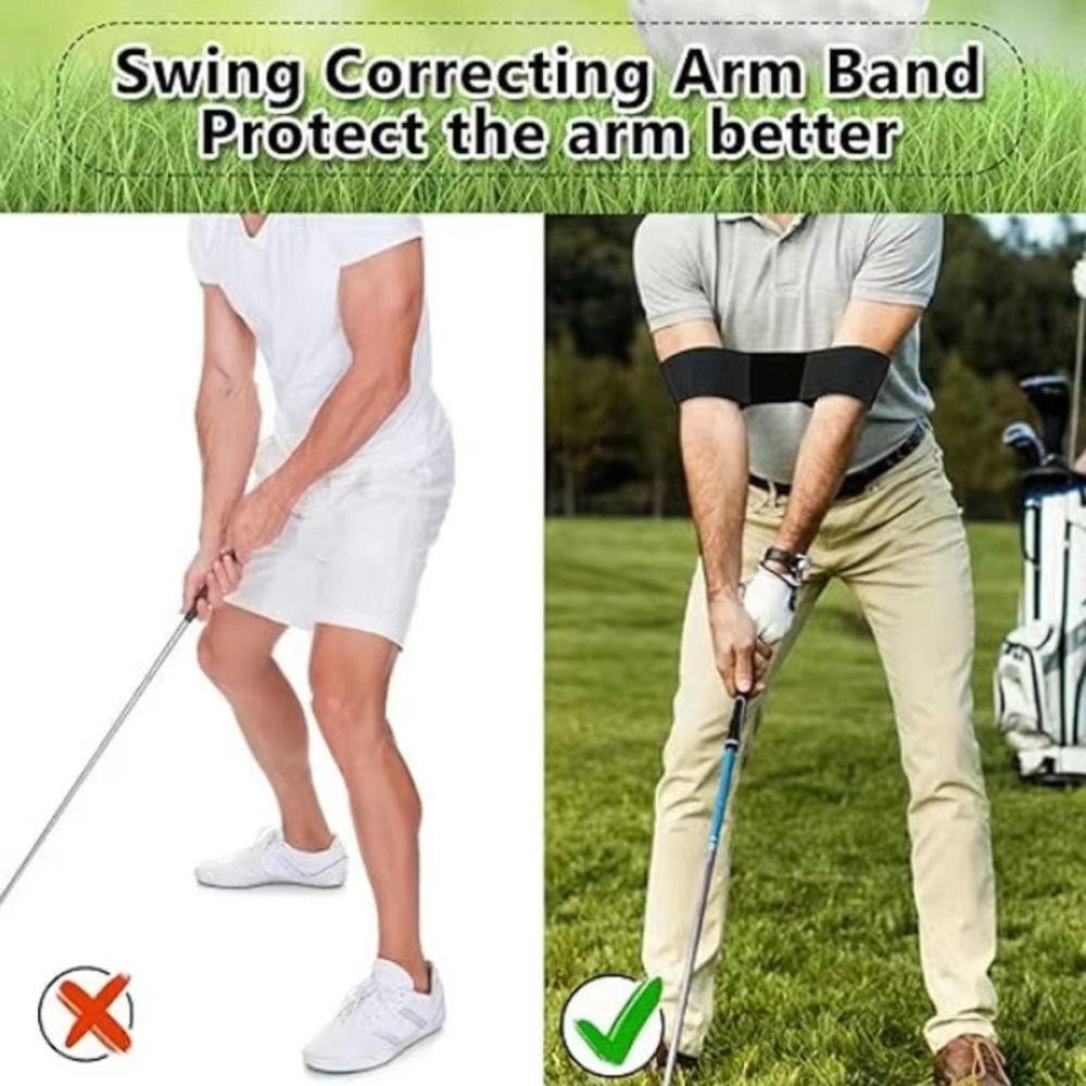 Posture Correction Golf Swing Trainer Elastic Strap Golf Posture Corrector  Outdoor Golf