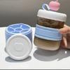 Practical Plastic Cold Brew Maker With Presses Ice Function Office Cold Brew Coffee Cup for Home and Travel