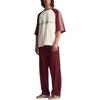 adidas Originals Striped Logo Oversized Short Sleeve T-Shirt Men Tops Off-White JV7600