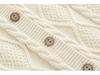 Wool Knitted Baby Onesie with Fleece Lining - Winter Crawling Suit for 100-Day or First Birthday