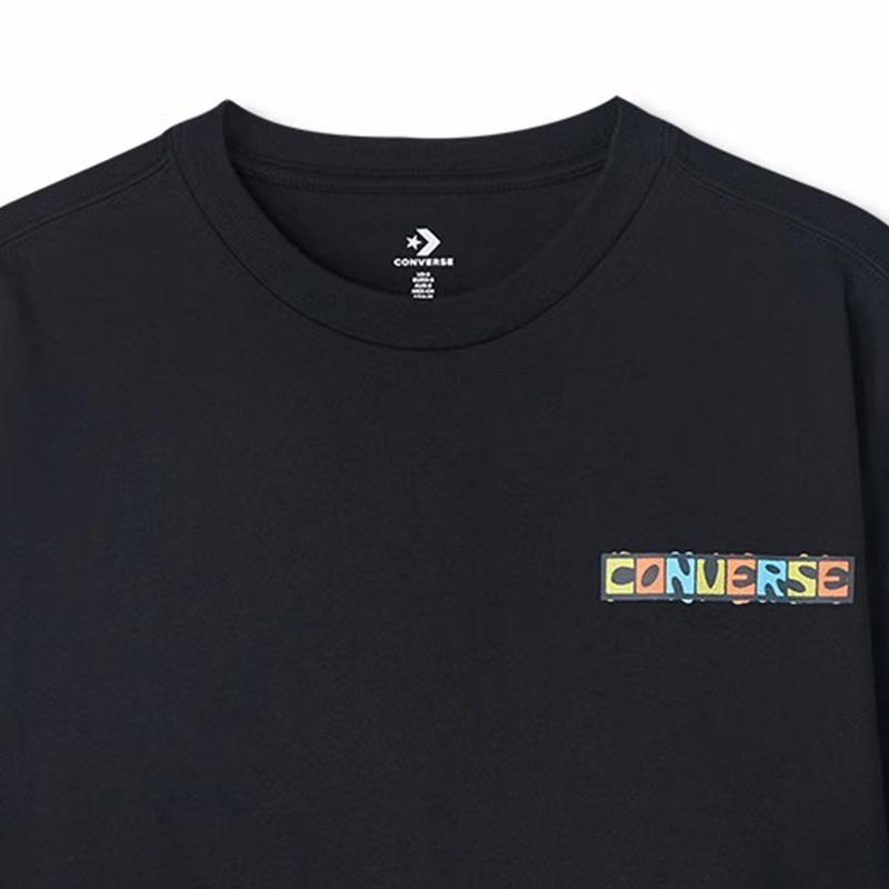 Converse Daydreamer T-Shirt Asia Sizing 'Black' Men's 10024728-A01