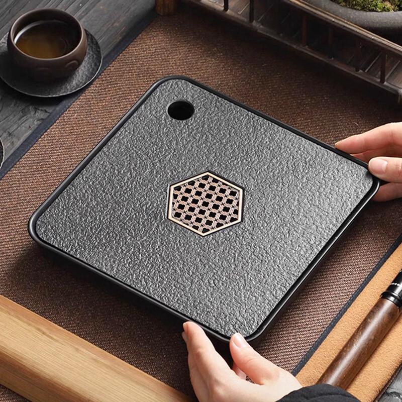Deou Starlight Small Square Drainage Tea Tray