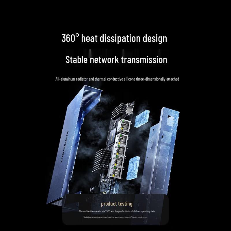 Ugreen 15811 5-Port 2.5G Web Smart Switch with 10G SFP+ Port