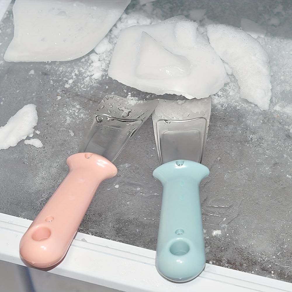 1PC Household Stainless Steel Deicing Shovel Refrigerator Deicer, Household Cleaning Gadget Ice Shovel Defrost Shovel