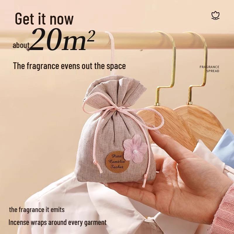 Osmanthus Scented Sachet: Four Seasons Deodorizer for Wardrobe & Car Interior Decor