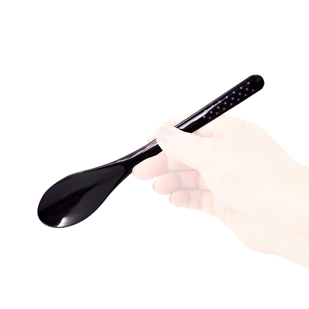 Skater Combo Set Black Dot Chopsticks and Spoon 21cm Dishwasher Safe CCS45SA