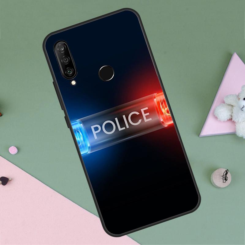 Police SWAT FBI For Huawei P20 P40 Lite P60 P30 Pro Nova 5T 9 10 SE 12s 12i 11i Y90 Y70 Y60 Y61 Y72 Y91 Case