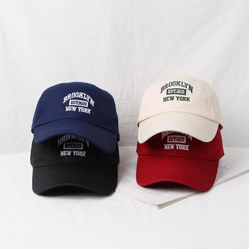 Letter Embroidered Baseball Cap Women Men Spring Summer Curved Brim Snapback Hats Unisex Outdoor Sports Hip Hop Dad Hat Gorras