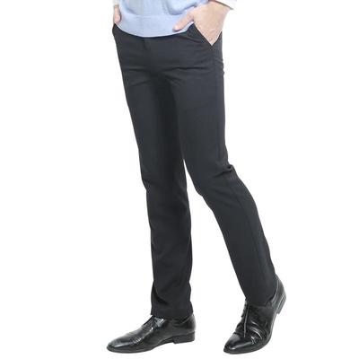 Lente/Zomer Heren Slim Fit Strijkvrije Rechte Pijp Dress Pants