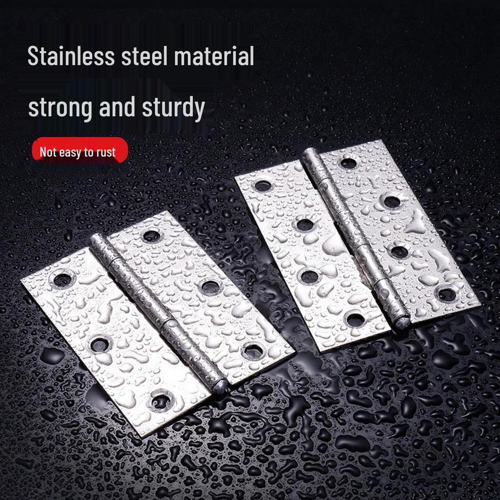 304 Stainless Steel Mini Hinges: 1-4 Inch Options for Cabinets & Wooden Boxes