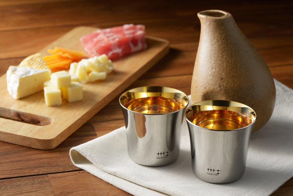 Yoshikawa (Yoshikawa) Made In Japan Gold-Plated 100ml Sake Cup, Polishing Syndicate, YJ2534