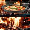 New Multi-Purpose Cast Iron Frying Pan Non-Stick Skillet for Stove Outdoor Cooking Lightweight Round Griddle for Home Kitchen