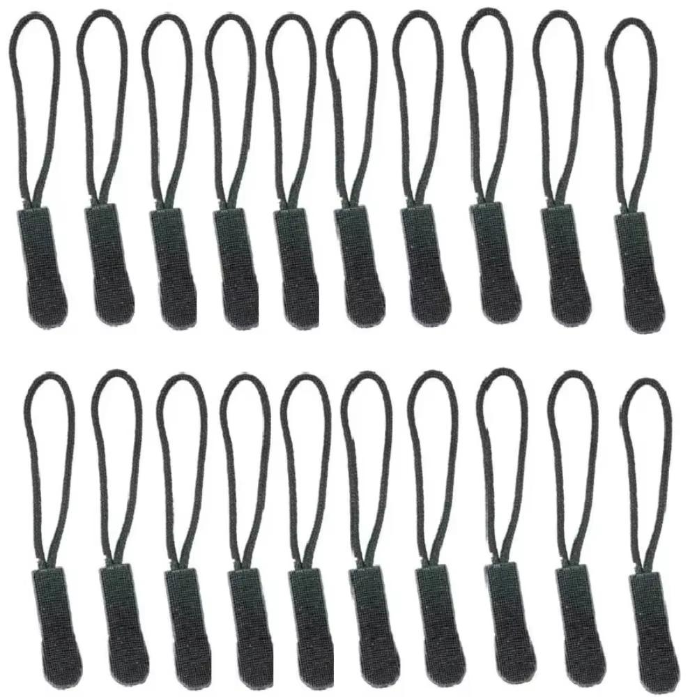 20Pcs Replacement Zipper Pulls Cord Extender for Backpacks Jackets Luggage Purses Handbags