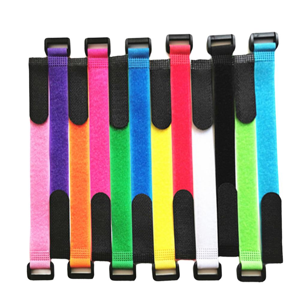 12 ks Držák na prut Popruh Páska Omotávka Rybářské náčiní Držák na prut Opakovaně použitelné stahovací pásky Šle Zapínání Kabelová šňůra