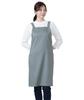 [Seven Uniform] GT7013-7 Light Gray L Bib Apron H-type Unisex Water-repellent Oil-repellent Quick-drying Stretch Restaurant Uniform