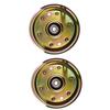2Pack Flat Idler Pulleys For Lawn Mowers Compatible With 956-04129 756-04129B 756-04129C 753-08171 Replacement Parts
