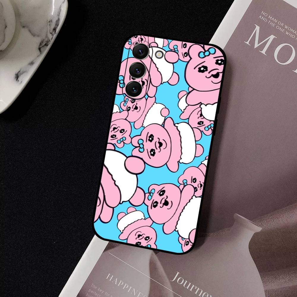 Custodia Kawaii O-OpanchuS UsagiS per Samsung Galaxy S21 S22 S23 S24ULTRA S25ULTRA FE Ultra Plus5G A52S Cover Morbida