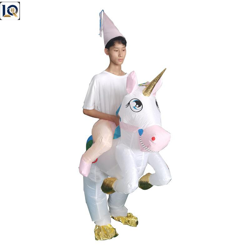 תחפושת חד קרן צבעונית למסיבות חג והופעות במה