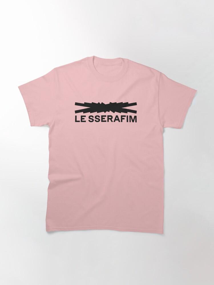 KPOP LE SSERAFIM LOGO Classic T-Shirt