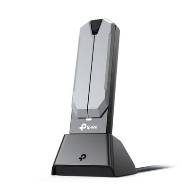 Adaptador LAN Inalámbrico WiFi 7 BE6500 Estándar 2882Mbps 688Mbps 160MHz WPA3 Compatible con Windows Archer TP-Link [2882Mbps] (6 GHz) + (5 GHz) + (2.4 GHz)]