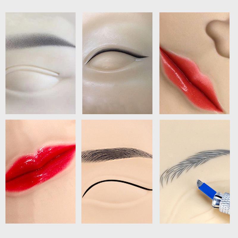 Tangse Stickerei Halbpermanente Augenbrauen- und Lippenfarbe Pigmentwerkzeuge