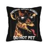 EMOTIONAL SUPPORT HUSBAND DO NOT PET Pillow Case Kawaii Pillow Cover Design Pillowcases For Sofa Home Decor