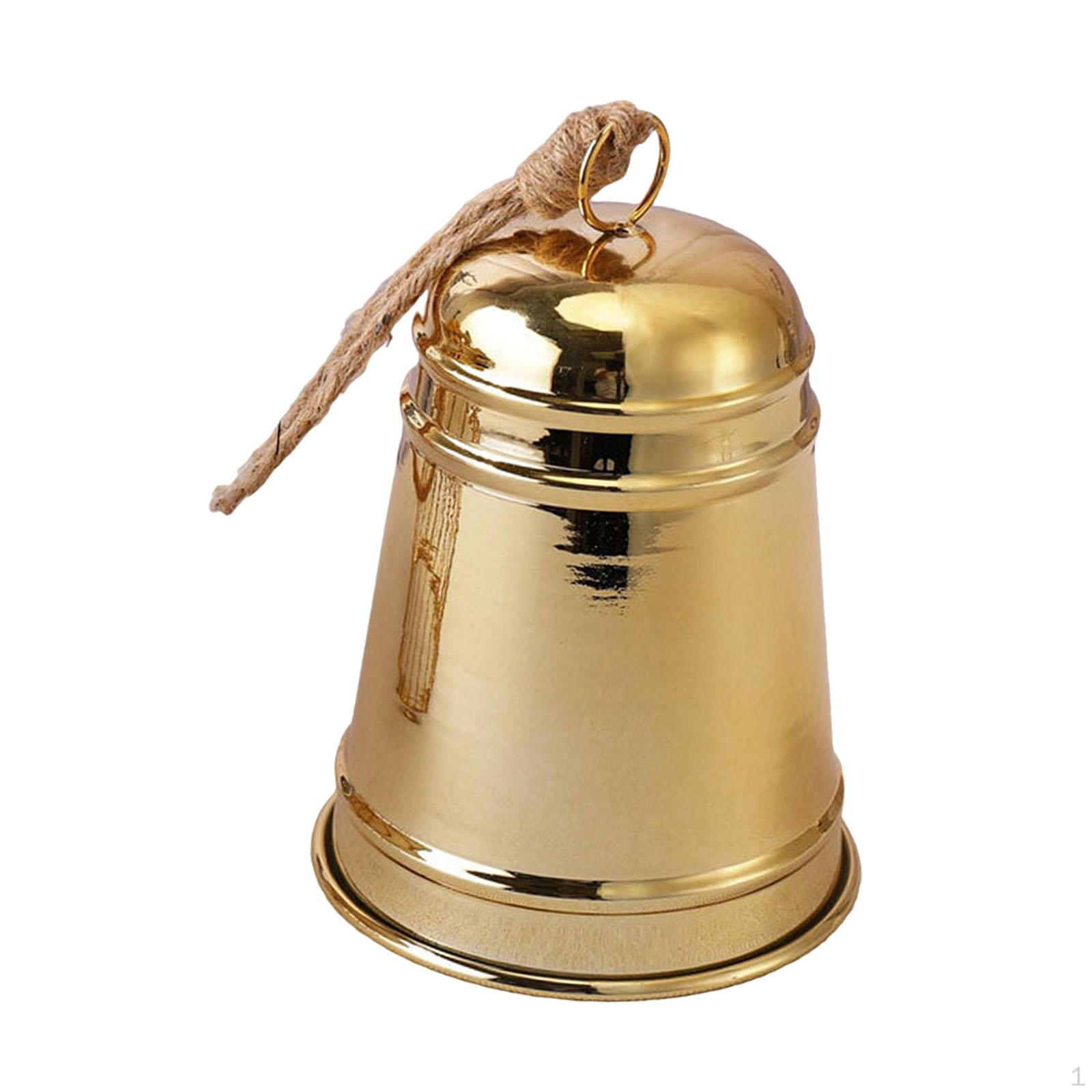 

Рождественский колокольчик, украшение, подвеска, железное искусство, рождественская елка, украшение для праздника Gold