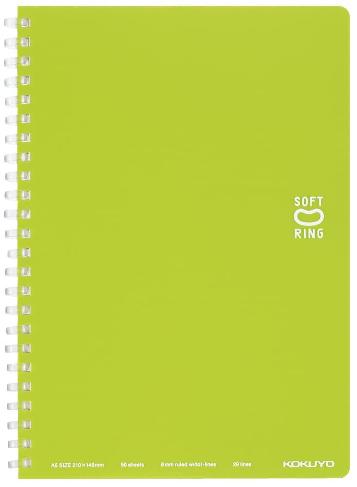 

KOKUYO Soft Ring Note Dot Light Grease-SV331BT-LG
