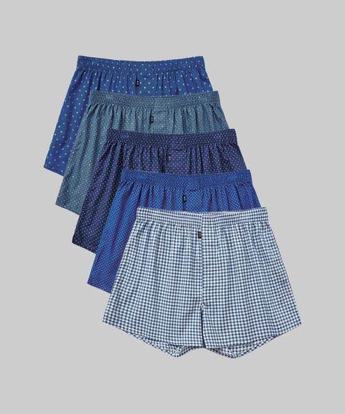 

[BYC] Хлопковые боксеры на неделю, 5 шт. [Отправка из Кореи] 100% оригинал Assorted Colors - 095