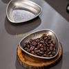 L8RE Stainless Steel Sauce Dish Plate Practical Dosing Tray Coffee Bean Weighing Plate Suitable for Snacks Fruits Coffee Bean