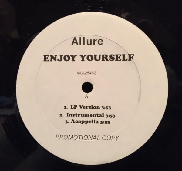 

12inch Record ALLURE - Enjoy Yourself MCA25562 MCA Records US Rap & Hip-Hop/R&B Used