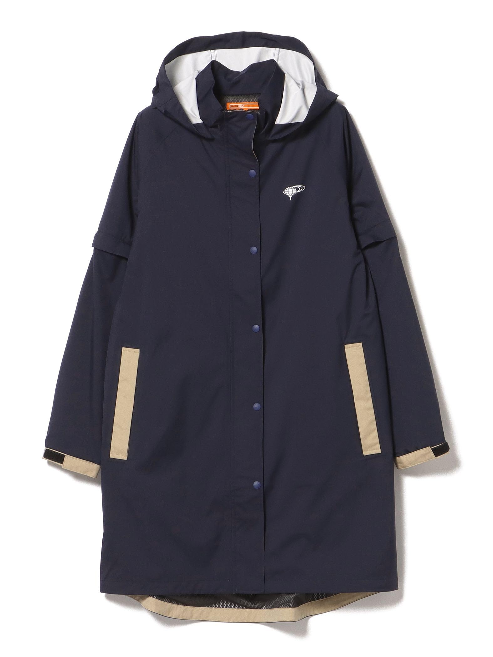 

Rainwear ORANGE LABEL 2WAY Raincoat leg NAVY L 83190002407 [BEAMS GOLF] WOMEN (with cover) Women s Темно-синій
