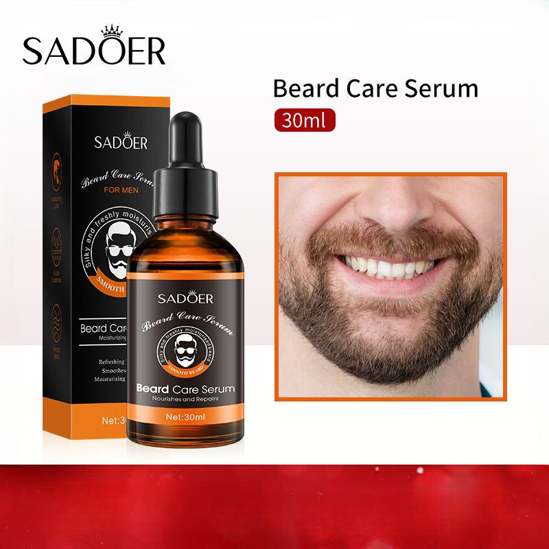 Beard Care Serum SADOER Men's Beard Care Liquid 30ml