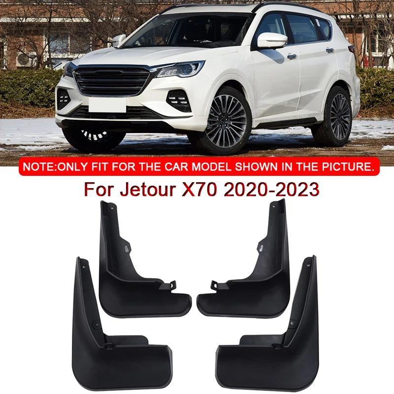 Fit For Jetour X70 - Car Styling ABS Car Mud Flaps Splash Guard Mudguards MudFlaps Front Rear Fender Auto Accessories