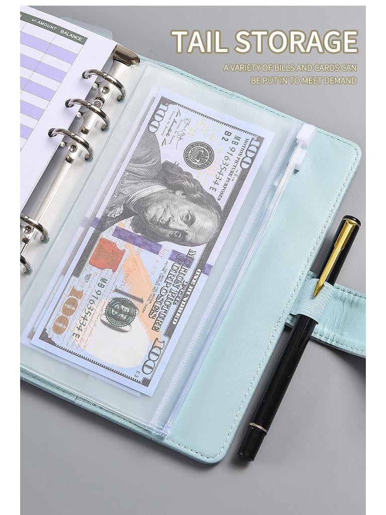 A5 Large Capacity Removable Loose-Leaf Notebook: Simple Design for Students