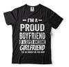 Proud Boyfriend T-shirt Mens Gift Birthday Girlfriend Boyfriend Shirts