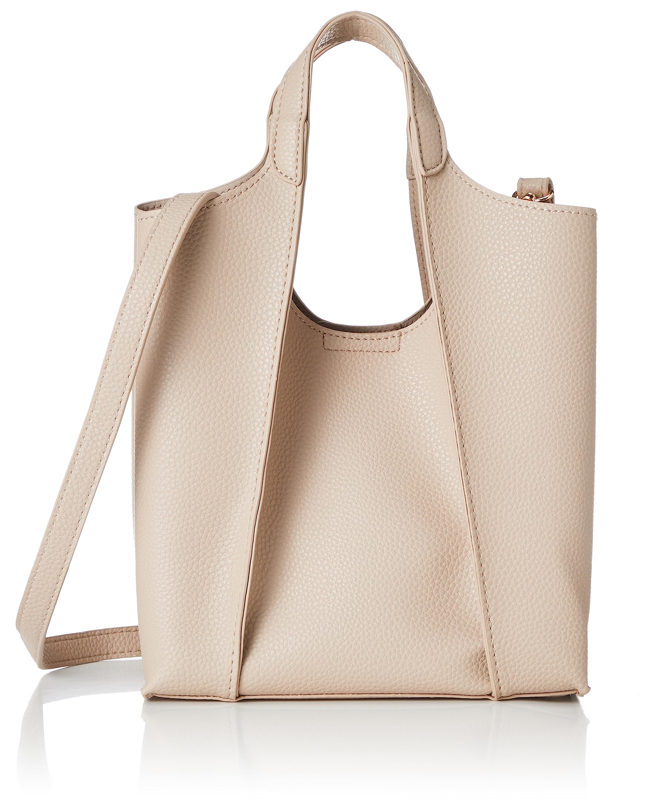 

[Cuco] Faux Leather 2-Way Tote Bag