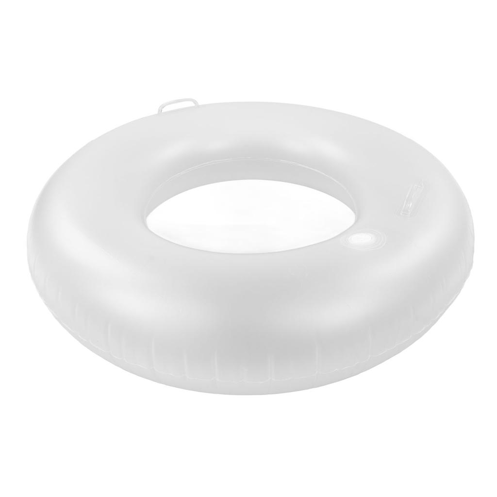 Transparent Floating Ring PVC Inflatable Swimming Pool Floats Ring with LED Light for Summer Pool Party