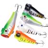 Surface Wave Lure Bait5CM 8G 8No. Hook Bionic Fake Bait Freshwater and Saltwater Universal for Bass and Perch Popular Big Mouth