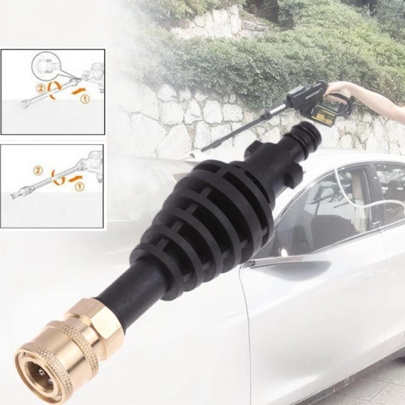 Ersatz-Verlängerungsstangen-Adapter Gartenreinigungsbürste Reinigungsgerät Für Worx Hydroshot Hochdruckreiniger Schnellkupplung Ersatzteil